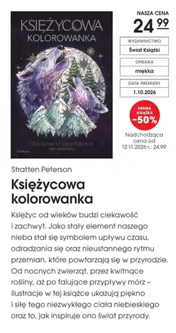 Świat Książki Księżycowa kolorowanka oferta