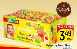 Delikatesy Piotruś Pan Galaretki Wawel Fresh&Fruit oferta