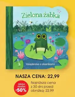 Świat Książki Zielona żabka Książeczka z okienkami oferta