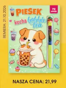 Świat Książki Piesek kocha bubble tea oferta