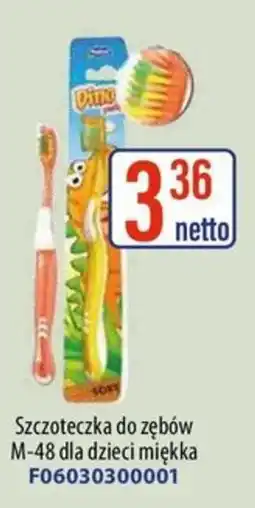 AT Szczoteczka do zębów Dino dla dzieci miękka oferta