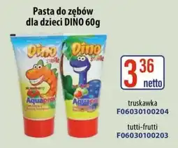 AT Pasta do zębów dla dzieci DINO oferta