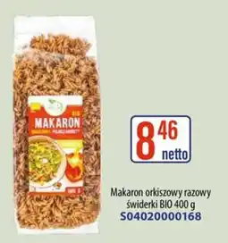 AT Makaron Orkiszowy Razowy Świderki BIO oferta
