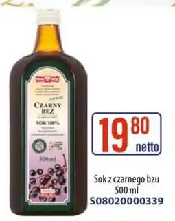 AT Czarny Bez Sok 100% z czarnego bzu oferta
