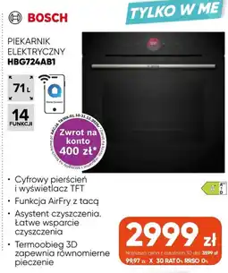 Max Elektro Piekarnik elektryczny Bosch HBG724AB1 oferta