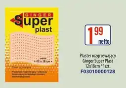 AT Plaster rozgrzewający Ginger Super Plast oferta