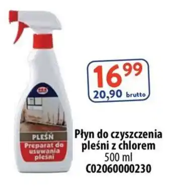 Płyn do czyszczenia pleśni z chlorem