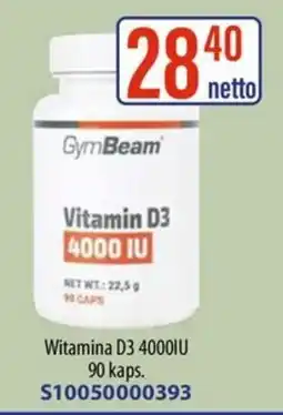 AT GymBeam Witamina D3 4000 IU oferta