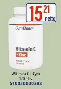 AT GymBeam Witamina C + Cynk oferta