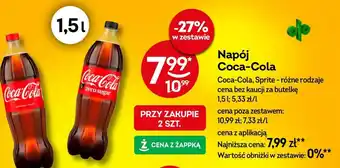 Żabka Napój Coca-Cola oferta