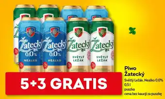 Piwo Żatecky Světlý Ležák, Nealko 0.0%