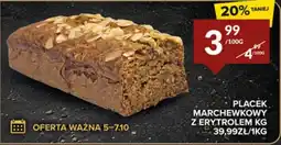 Spiżarnia Smakosza Placek Marchewkowy z Erytrolem oferta