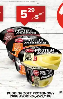 Spiżarnia Smakosza Pudding Zott Proteinowy oferta