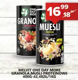 Spiżarnia Smakosza Melvit One Day More Granola, Muesli Proteinowe oferta