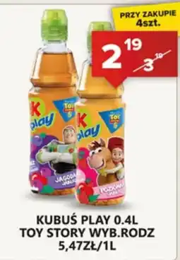 Spiżarnia Smakosza KUBUŚ PLAY 0.4L TOY STORY WYB.RODZ oferta