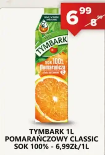 Tymbark Sock 100% Pomarańczowy Classic