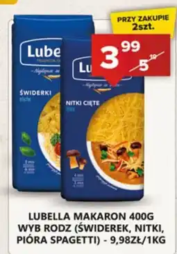 Spiżarnia Smakosza Lubella Makaron oferta