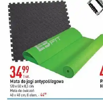 E.Leclerc Mata do ćwiczeń 40 x 40 cm 1 KO 6 SZT oferta