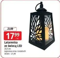 E.Leclerc Latarenka ze świecą LED oferta