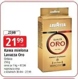 E.Leclerc Kawa mielona Lavazza Oro oferta