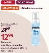Rossmann Bielenda, nawilżająca pianka do mycia twarzy oferta