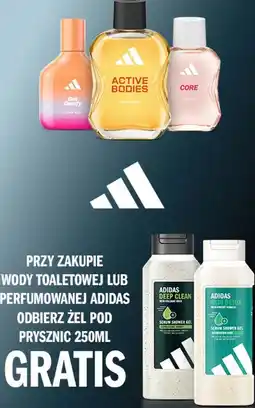 Rossmann Woda toaletowa lub perfumowana Adidas + żel pod prysznic 250 ml Gratis oferta