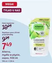 Rossmann Alterra, mydło w płynie, zapas oferta