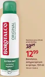 Rossmann Borotalco, antyperspirant w sprayu oferta