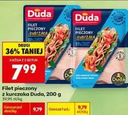 Biedronka Filet pieczony z kurczaka Duda oferta