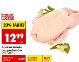 Biedronka Kaczka świeża bez podrobów oferta