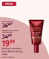 Rossmann Eveline Cosmetics krem BB do twarzy Wonder Match oferta