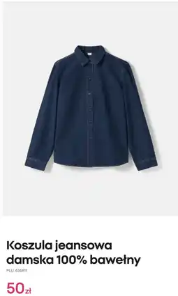 Pepco Pepco Koszula jeansowa damska 100% bawełny oferta