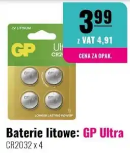 Eurocash Baterie litowe: GP Ultra oferta