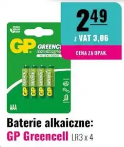 Eurocash Baterie alkaiczne: GP Greencell oferta