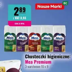 Eurocash Chusteczki higieniczne Mea Premium oferta