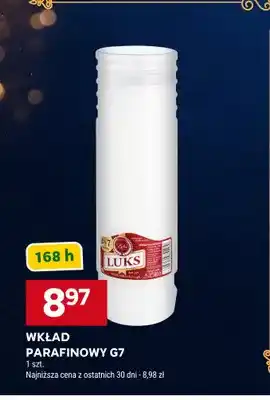 Wkład parafinowy G7 Luks