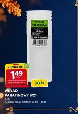 Stokrotka Wkład parafinowy W21 oferta