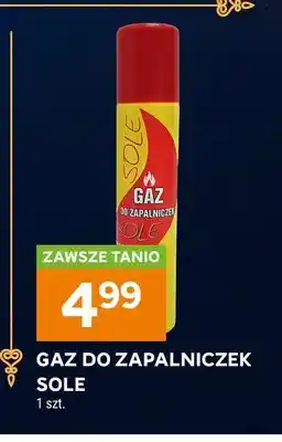 Gaz do zapalniczek Sole