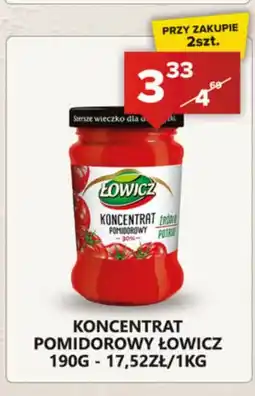 Spiżarnia Smakosza Koncentrat pomidorowy Łowicz oferta