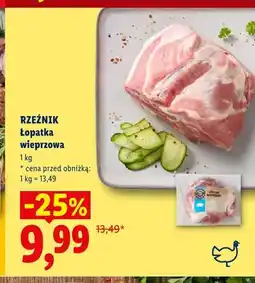 Lidl Łopatka wieprzowa Rzeźnik oferta