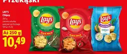Lidl Chipsy zielona cebulka Lay's Giga Pack oferta