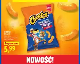 Lidl Chrupki Cheetos Cheese Burger oferta