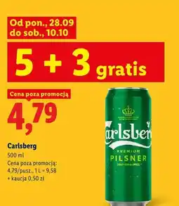 Lidl Piwo Carlsberg Premium Pilsner oferta