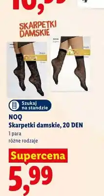 Lidl Skarpetki damskie NOQ 20 DEN oferta