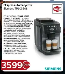 Kakto Ekspres automatyczny Siemens TP603E08 oferta