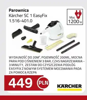 Parownica Kärcher Sc 1 EasyFix 1,516-401,0