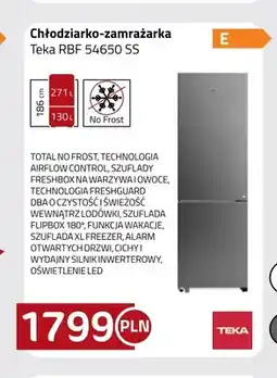 Kakto Chłodziarko-zamrażarka Teka Rbf 54650 Ss oferta