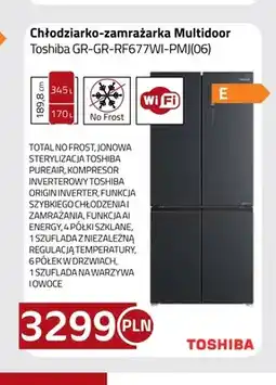 Kakto Chłodziarko-zamrażarka Multidoor Toshiba GR-GR-RF677WI-PMJ(06) oferta