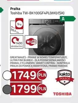 Kakto Pralka Toshiba TW-BK100GF4PL(SK) oferta