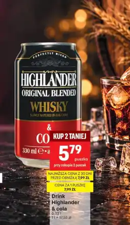 Delikatesy Centrum Drink Highlander oferta
